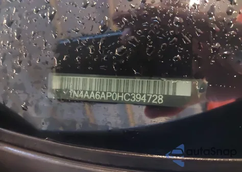 2017 Nissan Maxima 3.5 Platinum из США, поврежденный, VIN 1N4AA6AP0HC394728